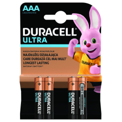 Bateria Duracell Ultra LR3 / AAA - 4pak