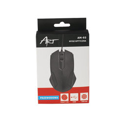 Mysz Komputerowa ART AM-93 - Black USB