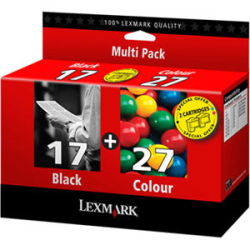  oryginalny multipack Lexmark 17+27  [80D2952] CMYK